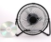 8 inch black USB metal antique electric high speed cooling table fan