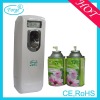 Air freshener dispenser with lcd