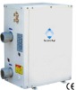 Air source heat pump water heater with solar