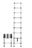 Aluminium step Telescopic Single Ladder  extension ladder