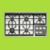 Auguest New 5 Burner Built-in Gas Hob (Stainless Steel Top)