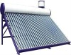 Automatic waterfilling solar water heater