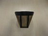 Basket sytle permanent coffee filter