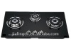 Black glass top with 3 burners