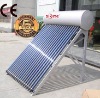 CE,Non-Pressurized vacuum tube solar water heater
