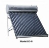 CE Stainlees steel Hot Sale Non-pressurized solar water heater