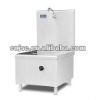 CE approval 12 KW single-head stainless steel shell commercial induction soup stove