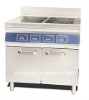 CE certified 2.5kw*4 Four-burner stainless steel commercial induction soup kitchen equipment with cabinet