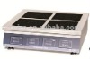 CE certified 2.5kw four-burner desk-top commercial induction cooktop