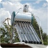 CE integrative pressurized solar water heater