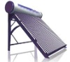 CE integrative unpressuried solar water heater