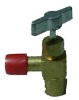 Can tap valve for R134a can refrigerant gas