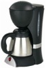 China Drip coffee makers with Double layer stainless steel jar