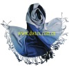 Classical Pashmina Scarf made by Viscose / Wool / Cashmere