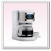 Cleaning cycle Digital plastic Coffee Maker with LCD