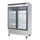 Cold Air Double Door Refrigerator or Freezer, Stainless Steel Finish or White Finish
