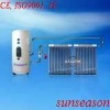 Color steel pressurized split solar water heater with single coil (500L)