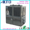 Commercial pool heat pump (90.7kw,stainless steel cabinet)