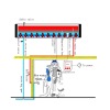 Compact Heat-pipe Solar Water Heater schematic