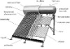 Compact/Integrative Pressurized Evacuated Tube Solar Water Heater