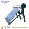 Compact Pressure Solar Water Heater with Heat Pipes