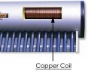 Compact Pressurized Solar Water Heater with copper coil
