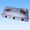 Compact Triple-burner Gas Stove with Automatic Ignition(3A-01SRB)
