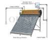 Compact copper coil pre-heated pressurized solar water heater