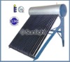 Compact high pressure solar water heater