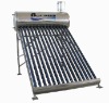 Compact non pressure system solar energy water heater