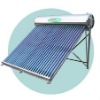 Compact non-pressured solar water heater