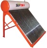Compact non pressurized solar water heater