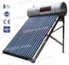 Compact pressurized solar water heaters