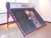 Compact solar water heater with heat pipe