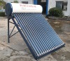 Compact solar water heater with white zinc