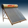 Compact vacuum tubes solar water heater