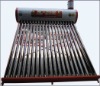 Competitive Passive Unpressurized Color Galvanized Steel Solar Water Heater with Thermosyphon Vaccum Tubes