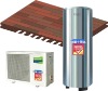 Constant temperature floor warm-up air source water heater