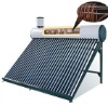 Copper Coil Pre-Heating Solar Hot Water Heater