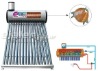 Copper coil solar water heater (heat exchanger type)