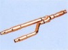 Copper disperse tube for refrigerant flow