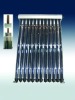 Copper pipe heat pipe heat collector solar energy