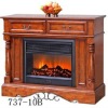 Decor Flame Electric Fireplace(M06-737-10B)