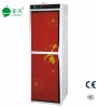 Decorative floor standing water cooler drinking machine with ozone disinfection cabinet