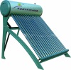 Direct heated unpressurized solar hot water heater