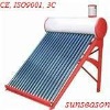 Domestic solar water heater / unpressurized solar water heater/ solar energy heater with vacuum tube (200L)