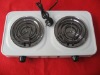 Double burner hot plate cover