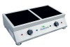 Double burners commercial induction cooker(5000w*2)