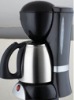 Drip coffee maker with stainless steel jar