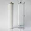 Dual ceramic membranes filter element